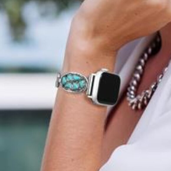 NEW Stone Apple Watch Band Bracelet - Picture 5 of 6